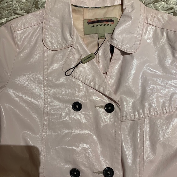 Burberry Pink Raincoat - Picture 5 of 16
